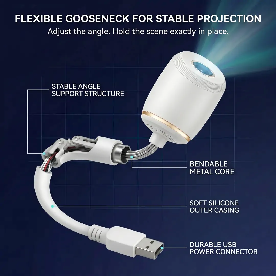 CleraNaure® Night Light Projector